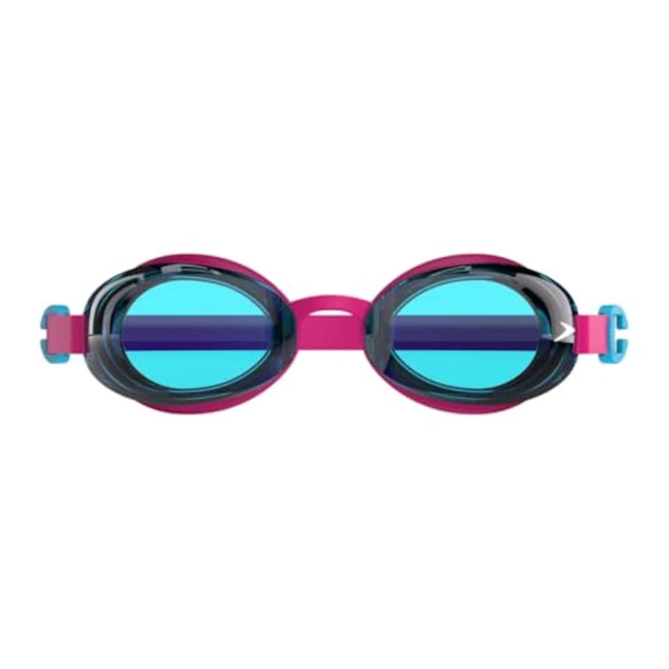image 1 of Speedo Unisex Kids Jet 2.0 Swiming Goggles | Enhanced Vision, Electric Pink/Azure Blue, One Size