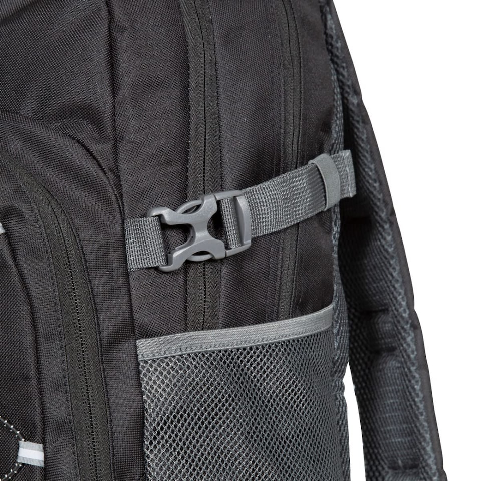 image 1 of Trespass Mens Backpack Albus - Perfect Rucksack For School Hiking Camping Or Work, 30 Litre With Padded Straps, Multi Function With Internal Pockets