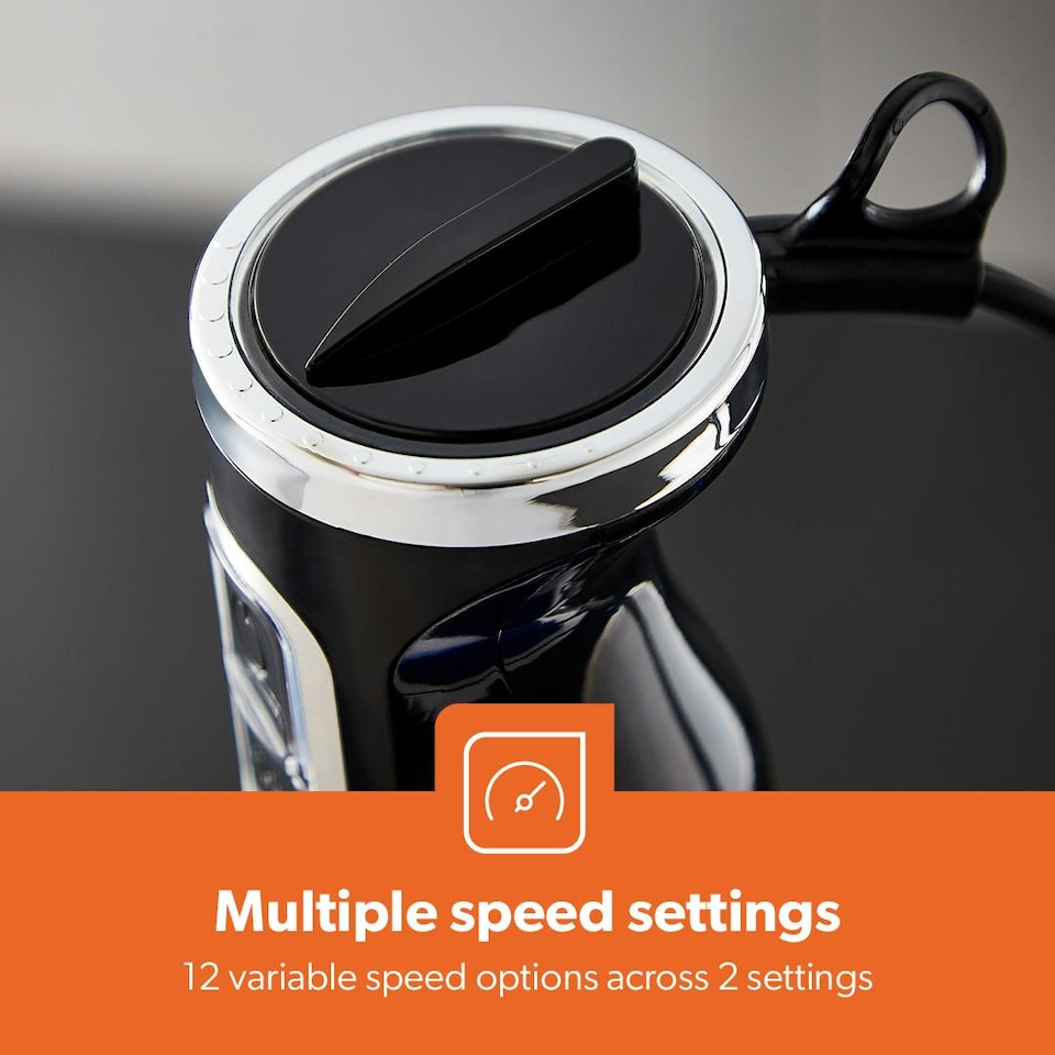 image 1 of GEEPAS 800W Hand Blender, Stainless Steel Blades | Silver