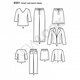 image 2 of New Look 6351 Paper Sewing Pattern – Women’s Jackets, Trousers, Skirts & Tops, Size A (10–12–14–16–18–20–22), Intermediate