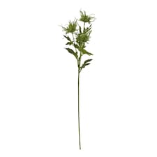 Hill Interiors Sea Holly Spray Artificial Flower - Green - One Size