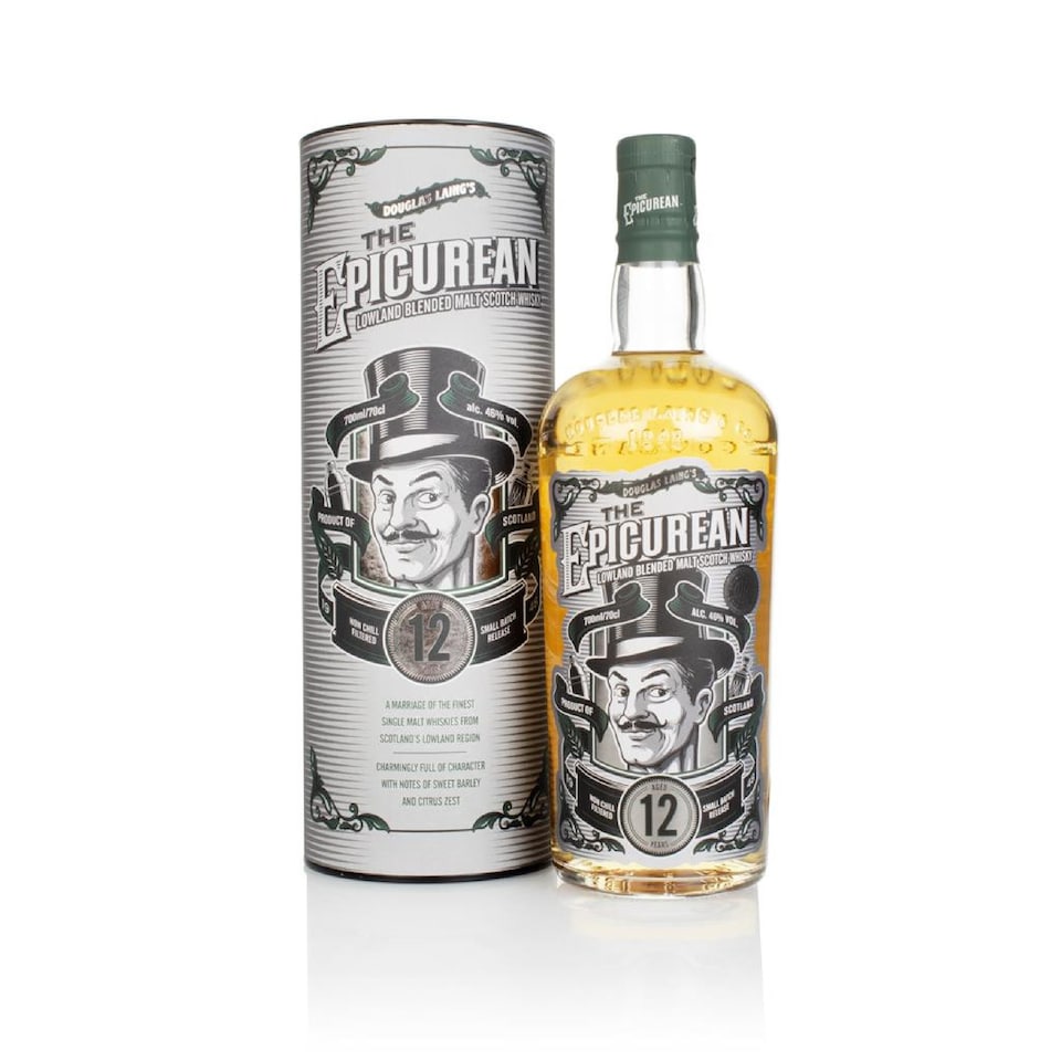 image 1 of The Epicurean - Lowland Blended Malt Scotch 12 year old Whisky
