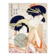 image 3 of Utamaro Kitagawa Framed Wall Art Print Women Courtesans Portrait Home Décor