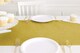image 2 of Gold Glitter Plastic Table Runner - 33cm x 275cm