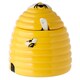 image 6 of Beehive Shaped Ceramic Pot with Lid & Spoon