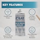 image 2 of Polar Tile & Grout Sealer Spray Waterproof Finish | Clear | Clear | 400 ml | 1