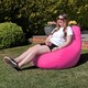 image 2 of icon Recliner Indoor Outdoor Bean Bag Pink Bean Bag Chair Pink