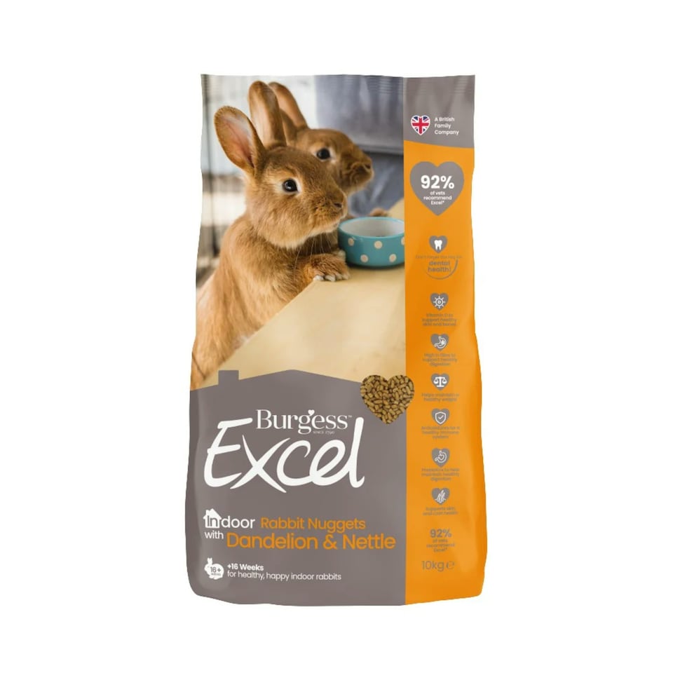 image 1 of Burgess Excel Indoor Rabbit Nuggets - 1.5KG