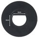 image 5 of SPARES2GO Universal Black Chrome Control Knobs for All Makes and Models of Oven Cooker & Hob (Pack of 4)
