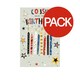 image 1 of Simon Elvin Cousin Enjoy Your Birthday Candle Greetings Card (Pack of 6) - Multicoloured - One Size