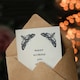 image 3 of Deaths Heads Hawkmoth Moth Vintage Style Drawing Birthday Card