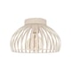 image 1 of EGLO Mogano 3 Sandy Steel Minimalist, Caged Style Ceiling Light
