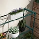 image 8 of Outsunny Plant Stand, 4-Tier Planter Holder Flower Display Rack, Dark Green Green
