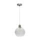 image 2 of Carss - Satin Nickel Ceiling Pendant Flex Suspension Kit for Easy Fit Shades | Chrome | 1