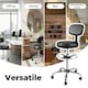 image 8 of Levede Swivel Drafting Chair Ergonomic Stool Height Adjustable  Backrest