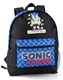 image 1 of Sonic The Hedgehog Boys Backpack | Adventure with Retro Gamer Style | Kids School Bag Rucksack with Spacious Compartments | Level Up Your Day with Gaming Fun | Designed for Comfortable All-Day Wear | Black | Black