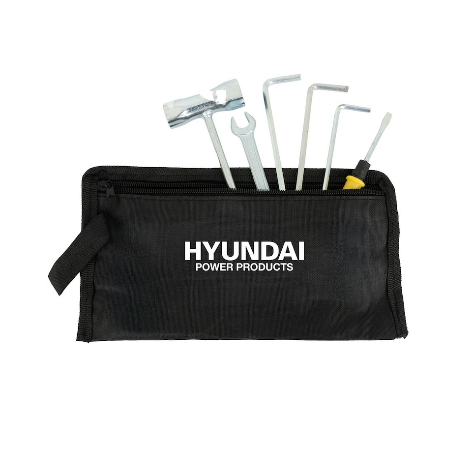 image 1 of Hyundai 56cc Petrol Earth Auger, 3 Drill Bits (100mm, 150mm, 200mm) HYEA5600X