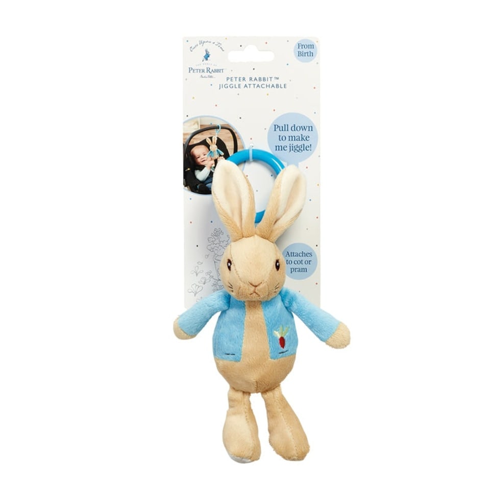 image 1 of Peter Rabbit Jiggle Attachable Toy 21cm