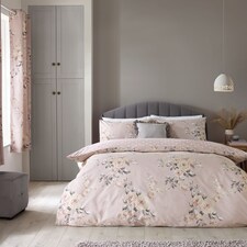 Canterbury Floral Reversible Duvet Cover Set | Pink | Blush Pink