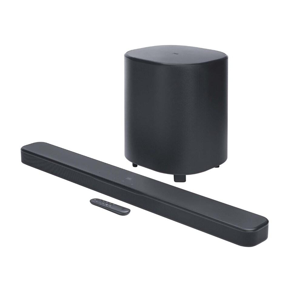 image 1 of JBL Bar 500MK2 5.1-Channel Dolby Atmos Soundbar with Wireless 10" Subwoofer