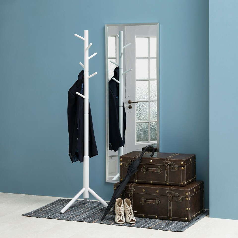 image 1 of Bremen Coat Stand in White