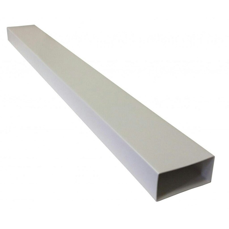 Manrose Flat Channel Ducting - Grey - One Size