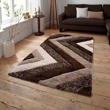 Home Republic Shaggy Chevron Rug Long Pile