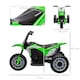 image 7 of HOMCOM Honda CRF450RL Licensed 6V Kids Electric Motorbike w/ Horn - Green