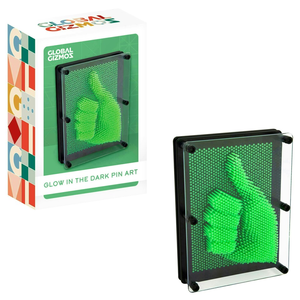 image 1 of Glow In the Dark Pin Art
