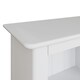 image 6 of Palma 3 Tier Bookcase Pure White White