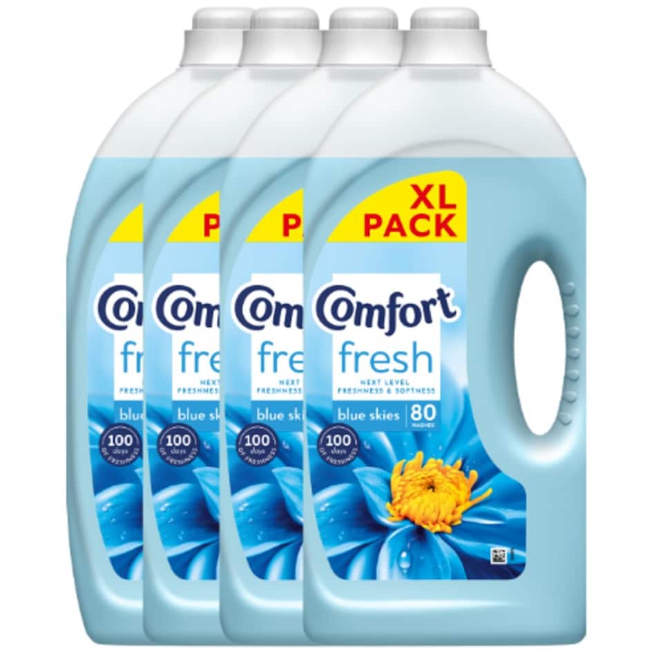 image 1 of Comfort Fabric Conditioner Blue Skies 2.4L 80 Washes | Blue | 2 - Blue | 160 Washes | 2