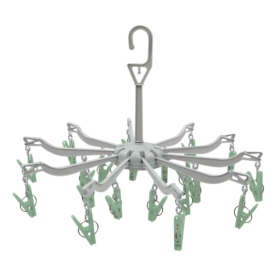 image 1 of JVL 10 Arm Sock Dryer with 20 Pegs