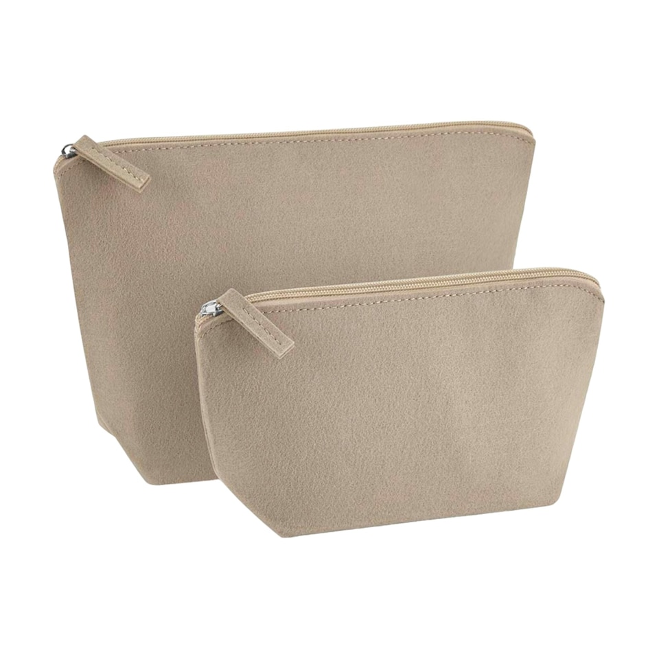 image 1 of Bagbase Felt Accessory Bag - Sand - 16cm x 12.5cm x 6cm Brown