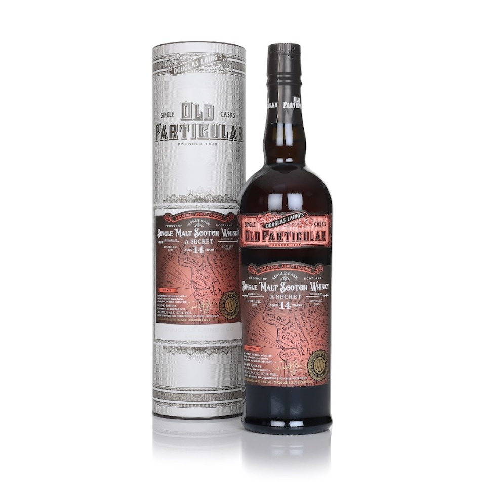 image 1 of Secret Speyside Fanatical About Flavour Cask Strength 14 Year Old  - Old Particular Douglas Laing | Clear