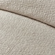 image 3 of Catherine Lansfield Crinkle Seersucker Duvet Cover Set Natural | Cream | Natural | Super King