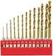 image 3 of Dekton 13pc 1/4'' Shank Hss Drill Set 1.5mm-6.5mm High Speed Steel Drill Bits, H