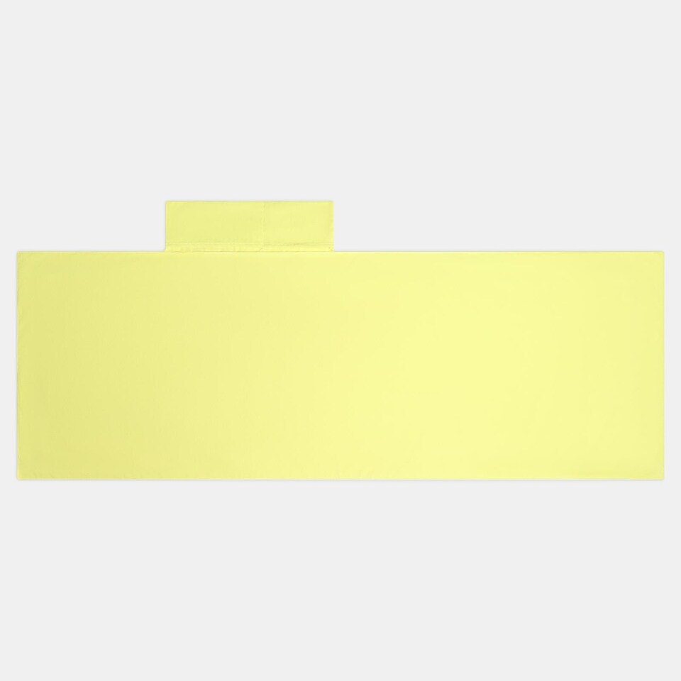 image 1 of OHS Beach Towel Bag Microfibre Quick Dry Absorbent Bath Large Travel Spa | Yellow | Neon Yellow | One size