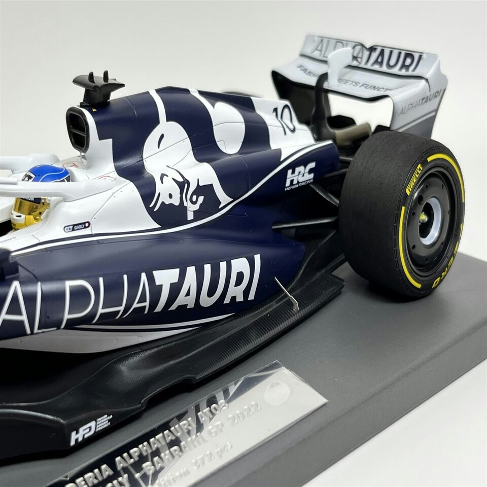 image 1 of Pierre Gasly Alpha Tauri Bahrain GP 2022 1:18 Scale Minichamps 117220110
