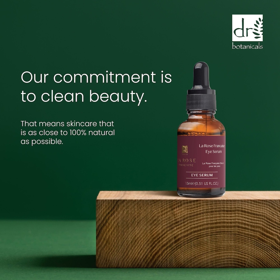 image 1 of Dr Botanicals La Rose Française Eye Serum 15ml x 2 Duo Set