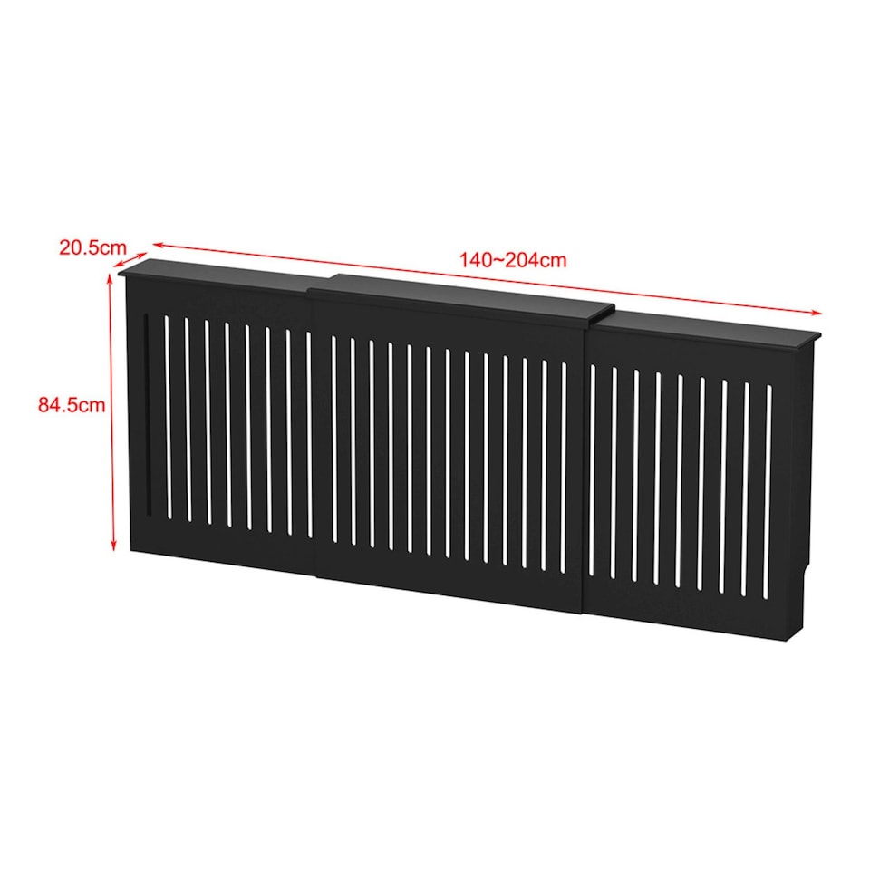 image 1 of Loxley Ext Radiator Cover MDF Wooden Home Decorative Modern Design