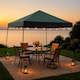 image 1 of Pop Up Gazebo 3m x 3m Outdoor Garden Marquee Tent Easy Up With Carry Bag