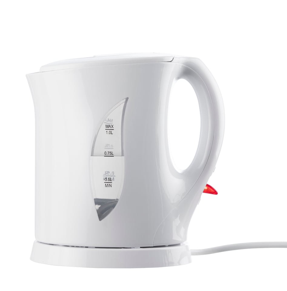 image 1 of Daewoo Essentials Compact Travel Kettle 1L White