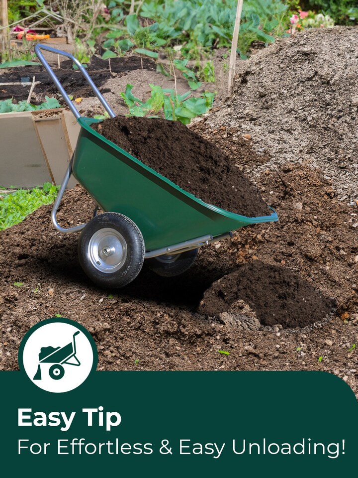 image 1 of 175 Plastic 2 Wheel Tipper With Puncture proof wheels