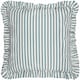 image 2 of Wylder Nature Millie Ruffle Striped Outdoor Cushion