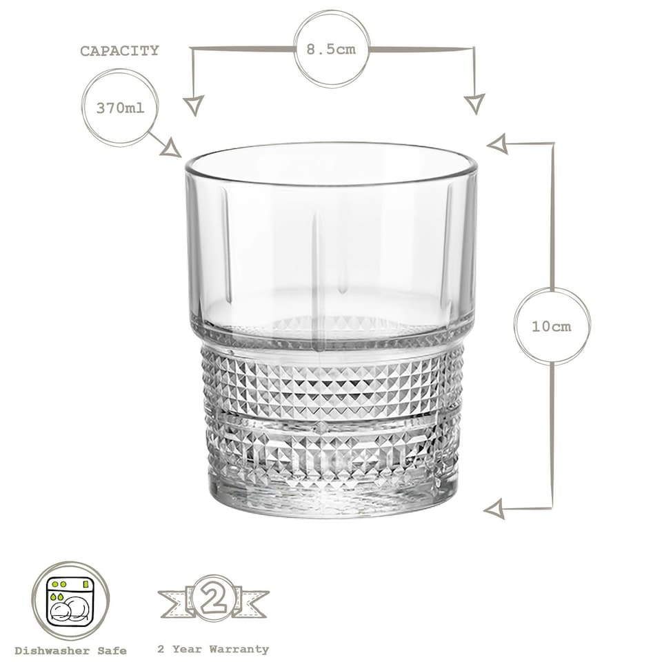 image 1 of Bormioli Rocco 7 Piece Bartender Novecento Whisky Decanter & Glasses Set Clear