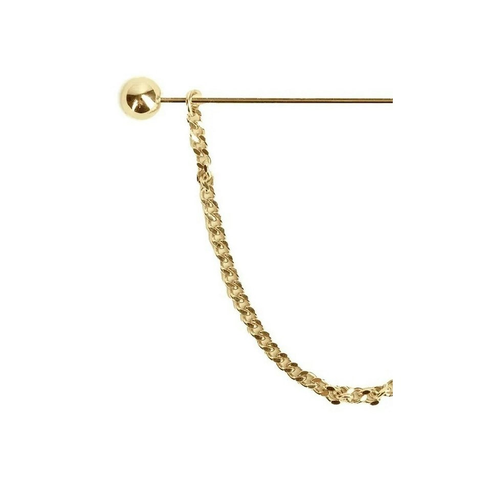 image 1 of Supreme Products Classic Tie Pin - Gold - One Size