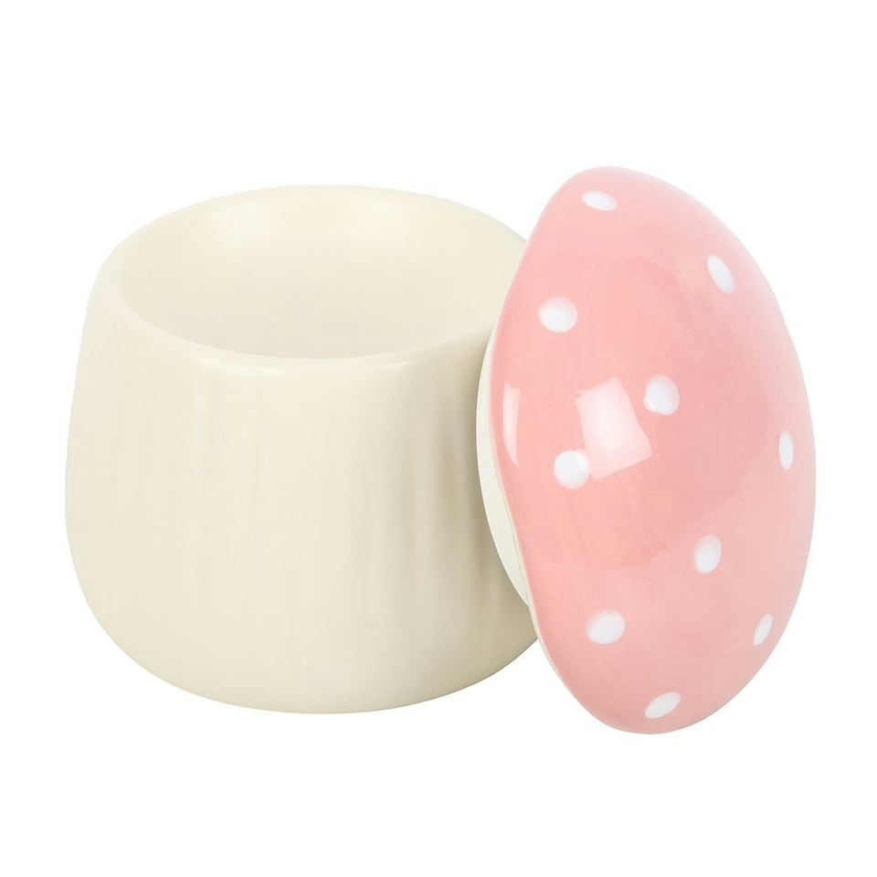 image 1 of Decorative Mushroom Oil Burner with Lid