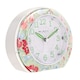 image 2 of Wm.Widdop Quartz Alarm Clock - Green Leaf Design L/S/C Green