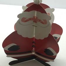 25cm Christmas Table Decoration Festive Centre Piece Santa Snowman Tree xmas