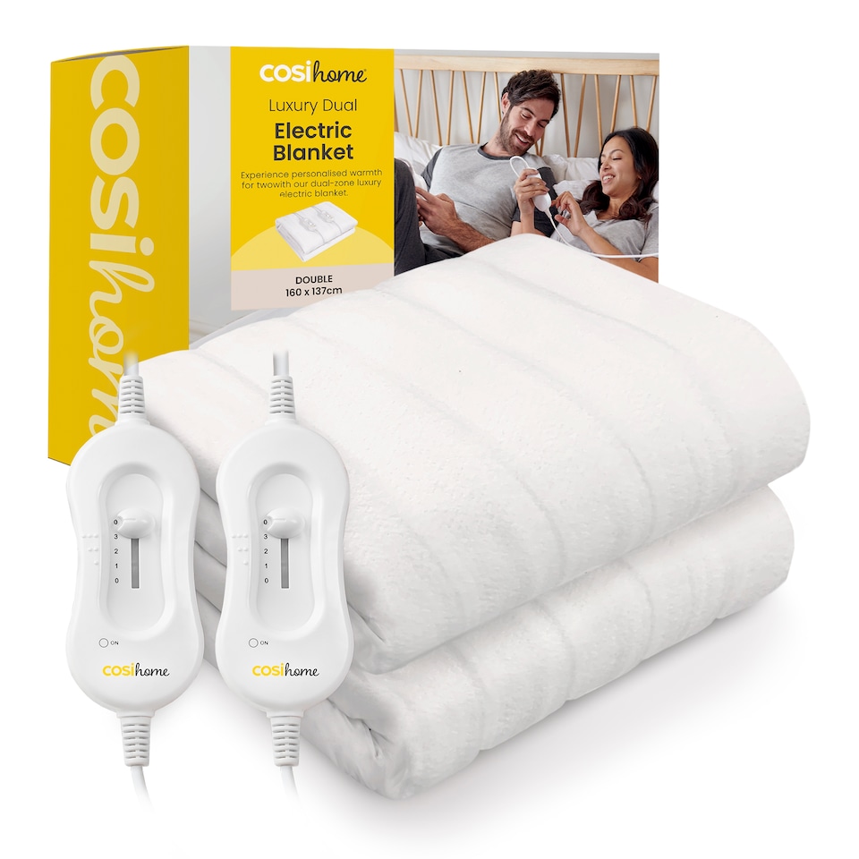 image 1 of Dual Control Electric Blanket - Double Size